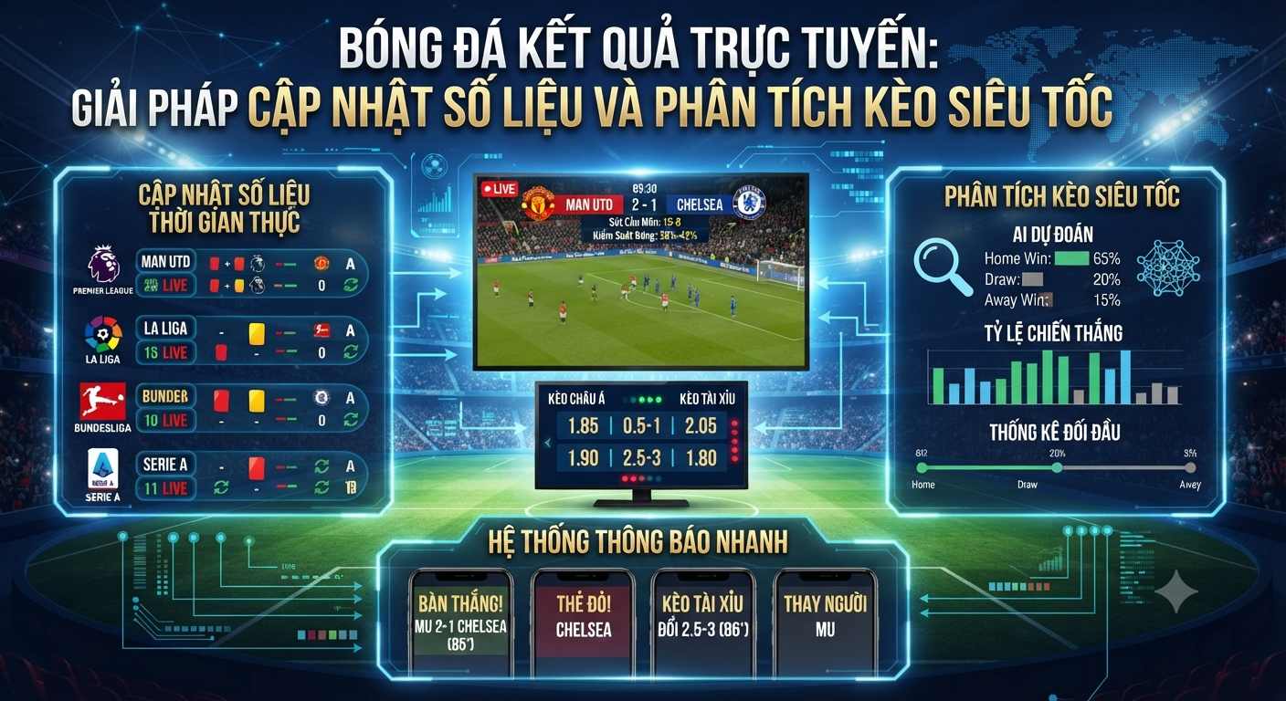 bóng đá kết quả trực tuyến